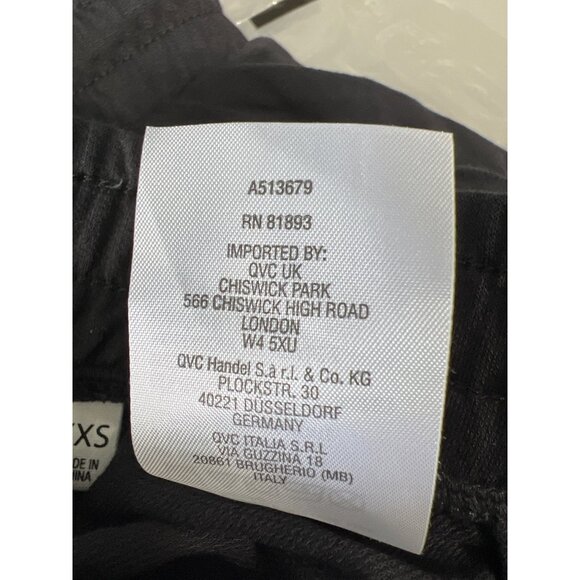 Candace Cameron Bure The Malibu Lounge Regular Jogger Black Grey Solid XXSmall - Picture 5 of 6